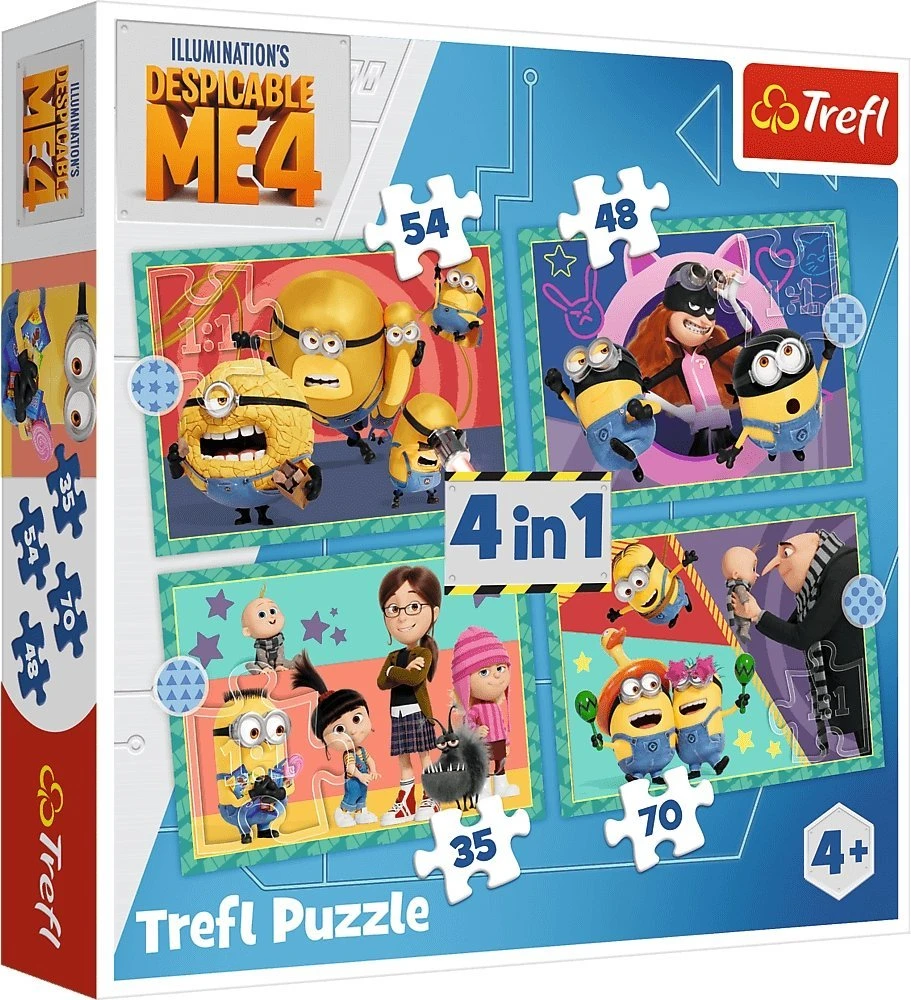 Trefl Dėlionė 207 vnt. - Pakalikai