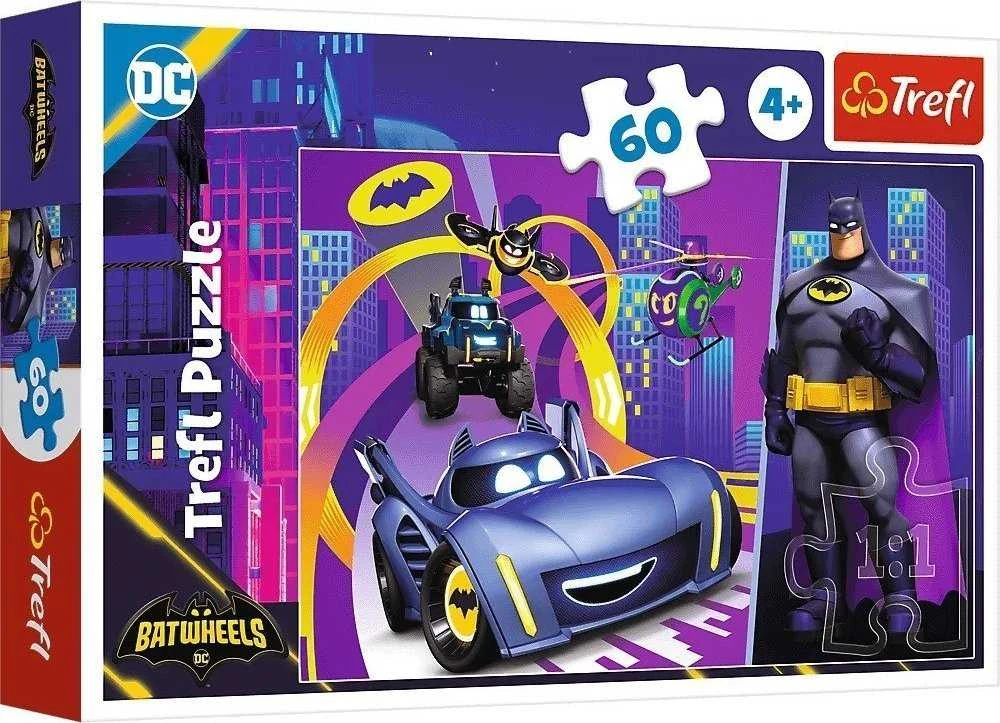 Trefl Dėlionė 60 vnt. - Batwheels