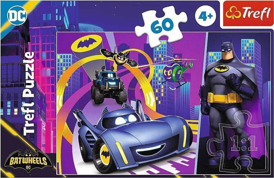 Trefl Dėlionė 60 vnt. - Batwheels