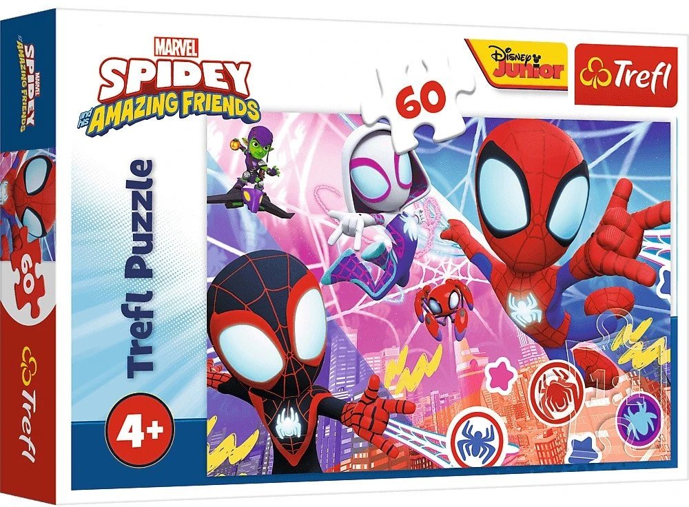 Trefl Dėlionė 60 vnt. - Spidey ir draugai