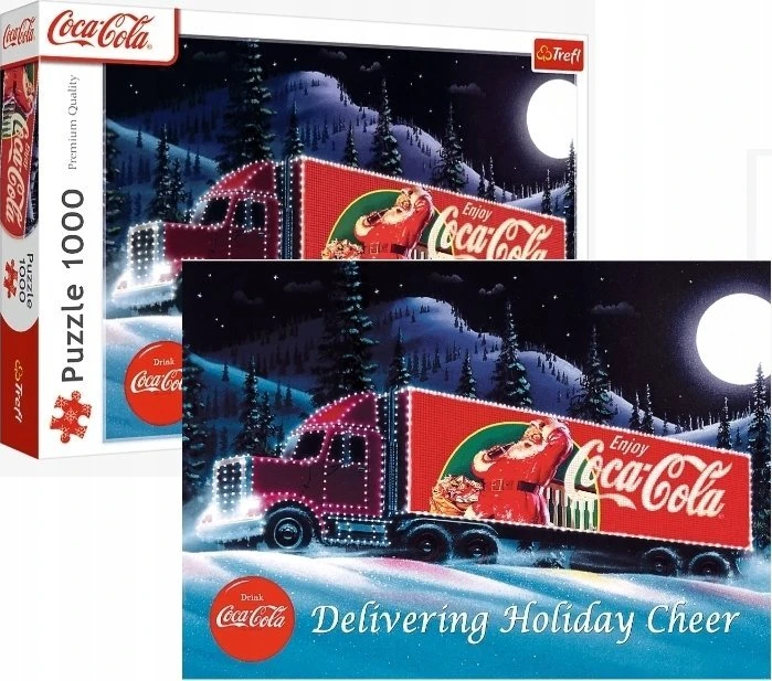 Trefl Dėlionė 1000 vnt. - Coca-Cola