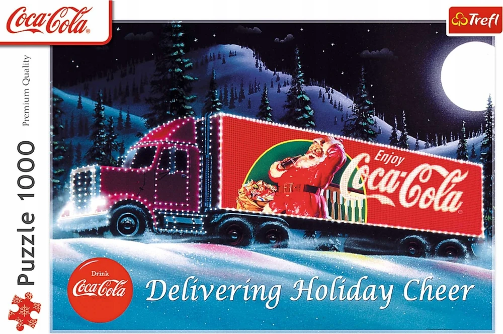 Trefl Dėlionė 1000 vnt. - Coca-Cola