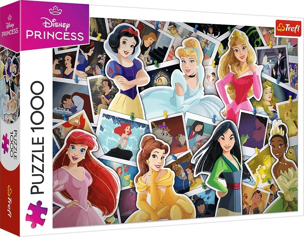 Trefl Dėlionė 1000 vnt. - Disney princesės