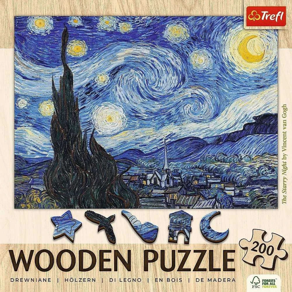 Trefl Dėlionė 200 vnt. - Vincentas van Gogas