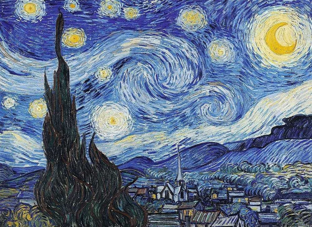 Trefl Dėlionė 200 vnt. - Vincentas van Gogas