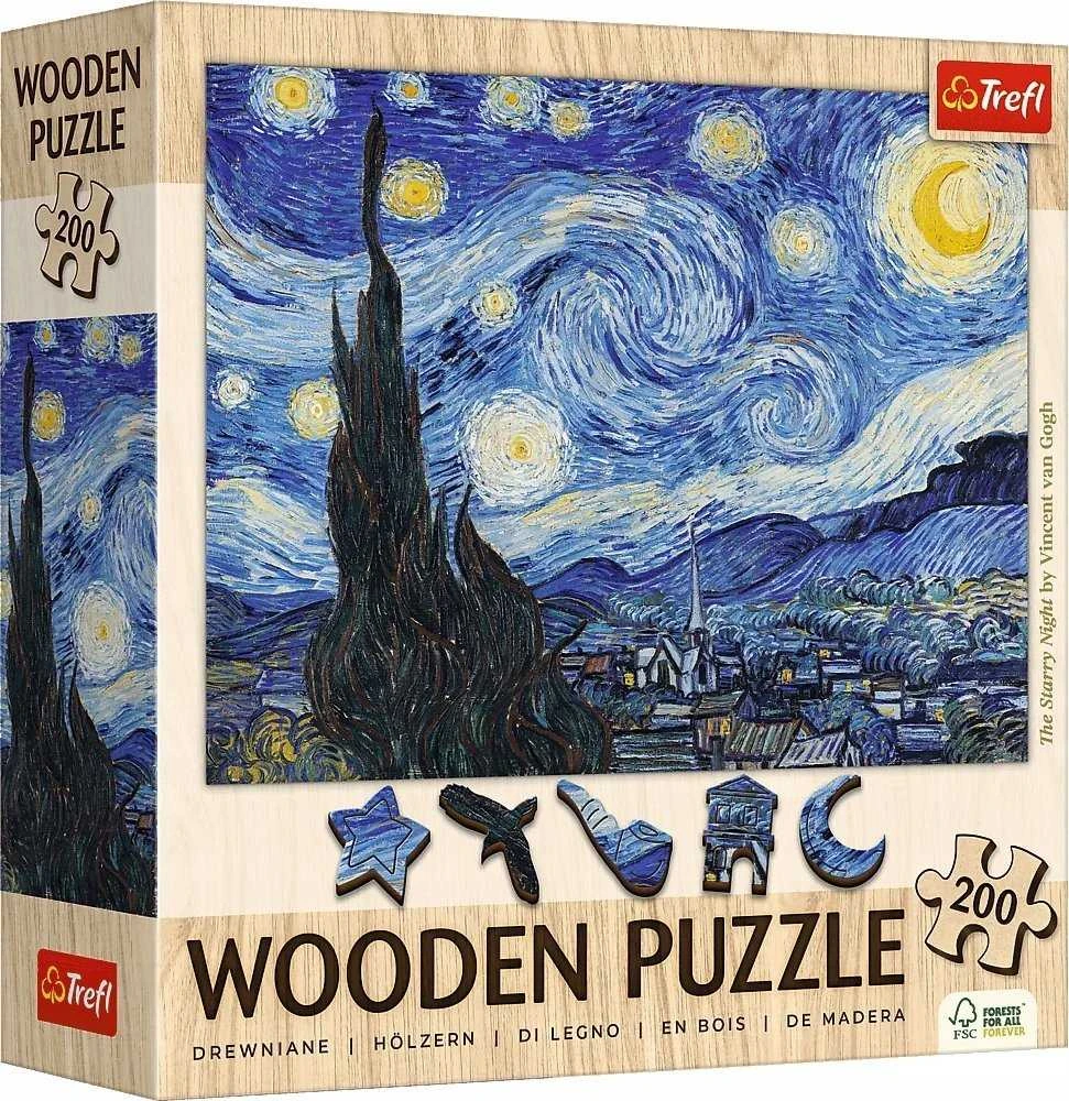 Trefl Dėlionė 200 vnt. - Vincentas van Gogas