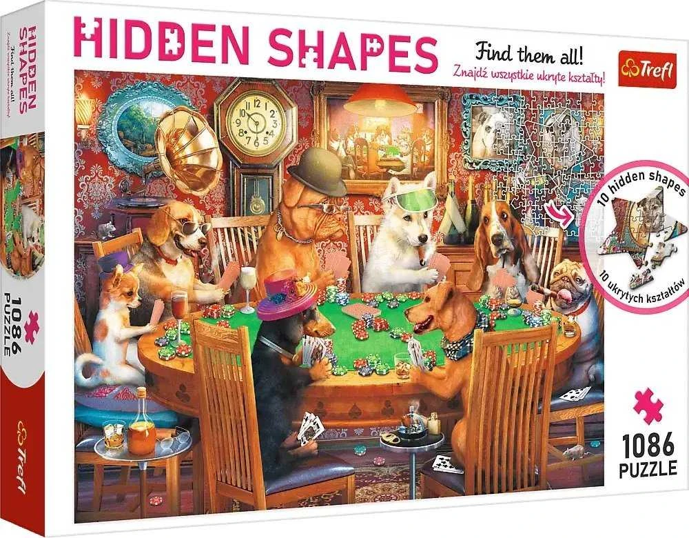 TREFL PUZZLES TREFL Dėlionė „Šunys“, 1000 det.