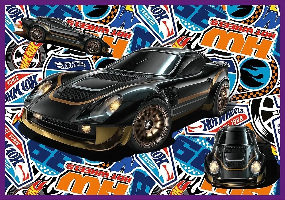 Trefl Dėlionė 4x250 vnt. - HotWheels