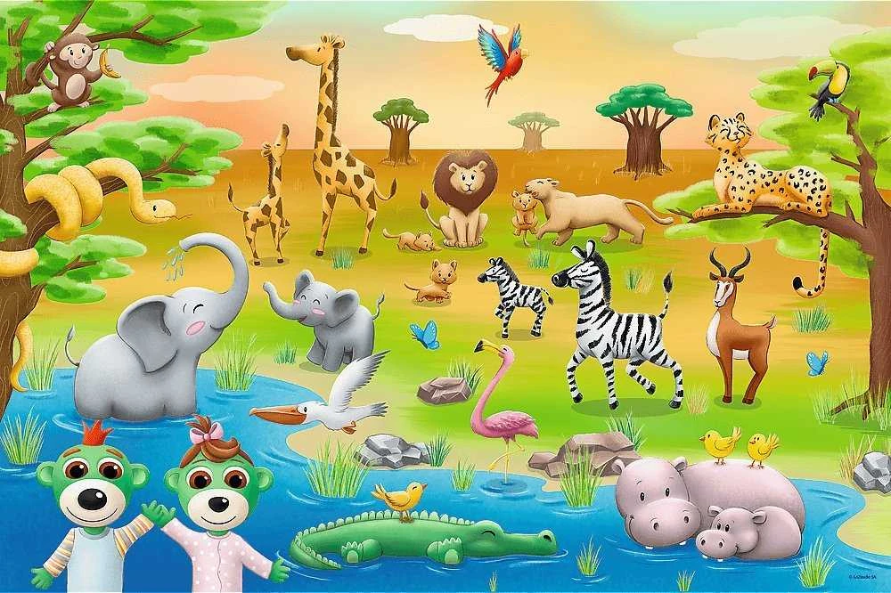 Trefl Dėlionė 24 vnt. - Safaris