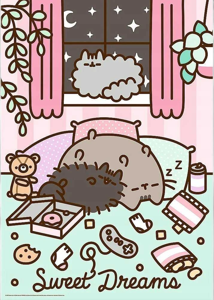 Trefl Dėlionė 1000 vnt. - Pusheen the cat