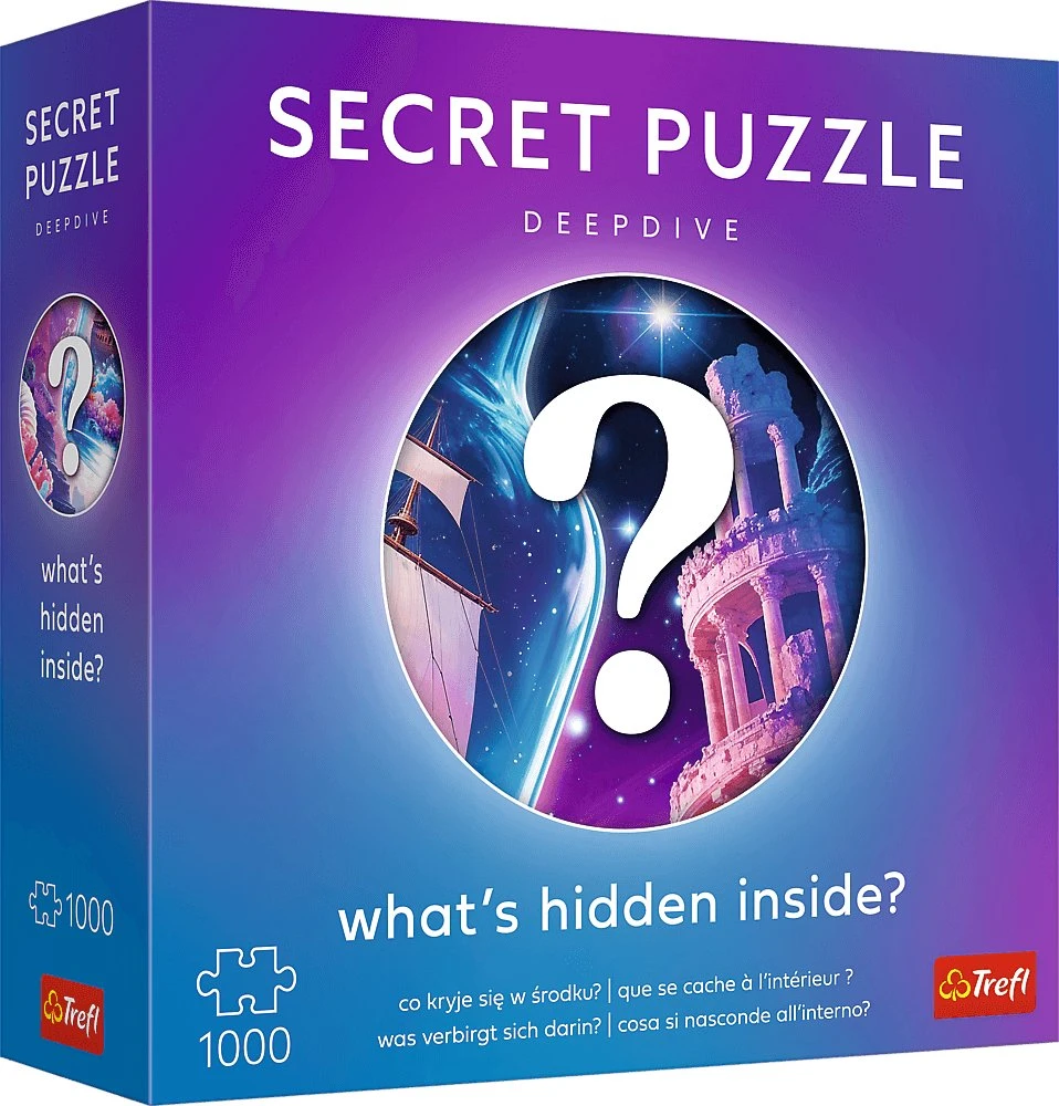 Dėlionė 1000 Premium Plus - Secret Giluminis nardymas - Trefl 12103