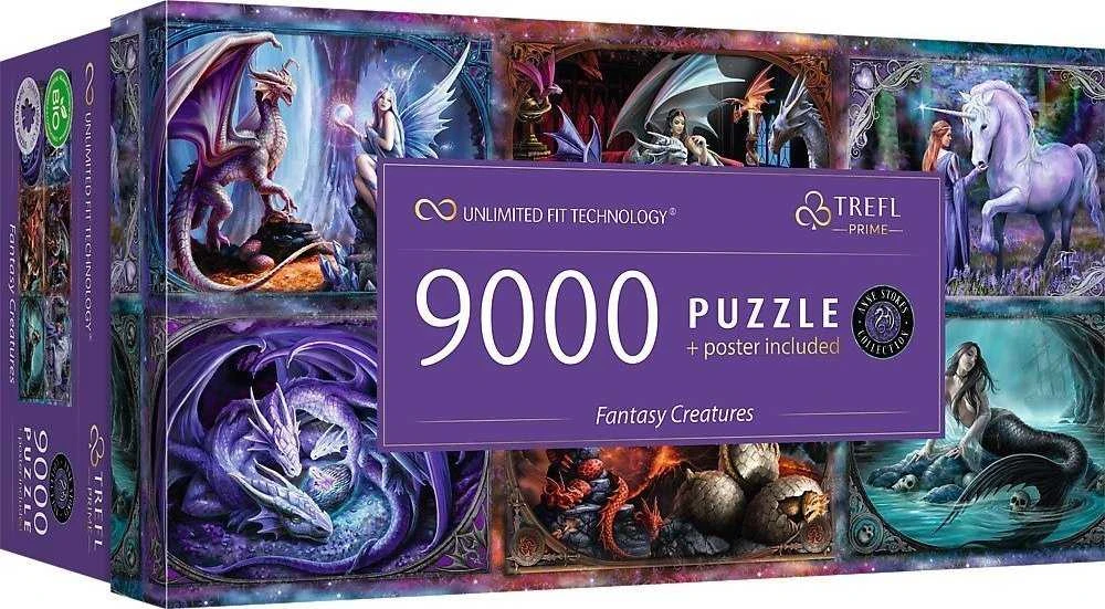 Trefl Dėlionė 9000 vnt. - Fantastiniai padarai