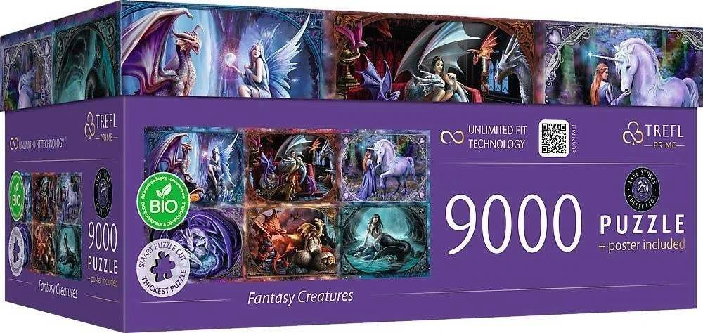 Trefl Dėlionė 9000 vnt. - Fantastiniai padarai