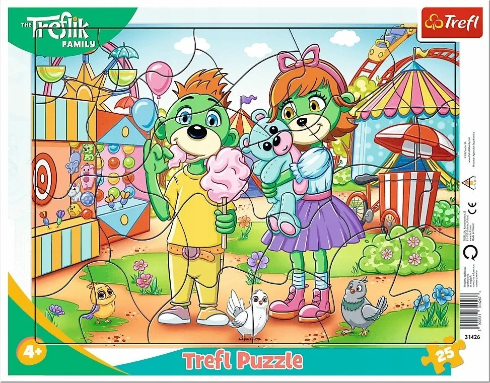 Trefl Dėlionė 25 vnt. - Treflikų šeima