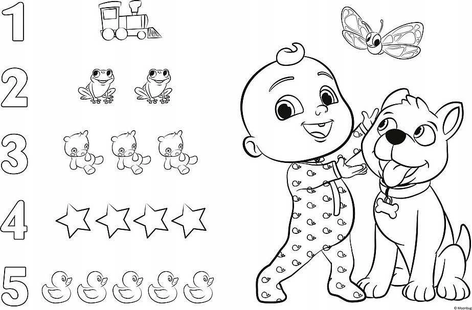 Dėlionė Trefl Puzzle Super Giant Cocomelon Happy Friend Day 15 dalys