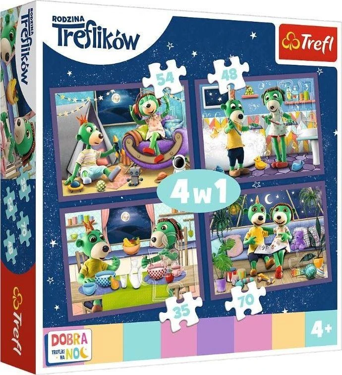 Trefl Dėlionė 207 vnt. - Treflikai