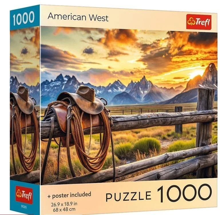 Trefl Dėlionė 1000 vnt. - Amerikos vakarai