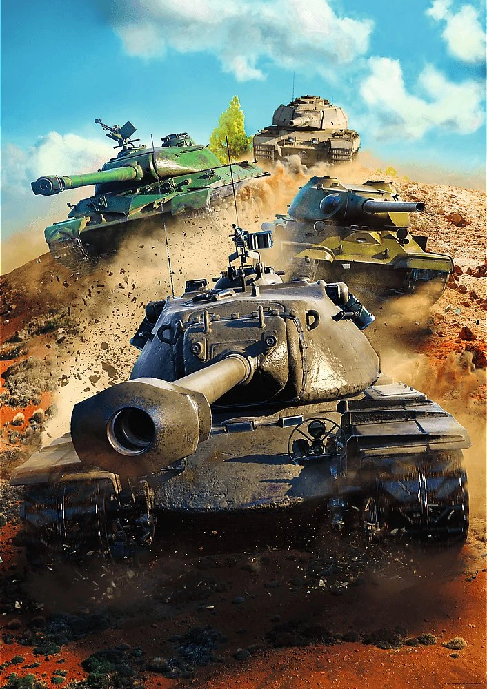 Trefl Dėlionė 1000 vnt. - World of Tanks