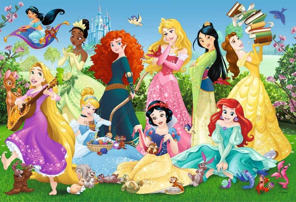 Trefl Dėlionė 100 vnt. - Princesės