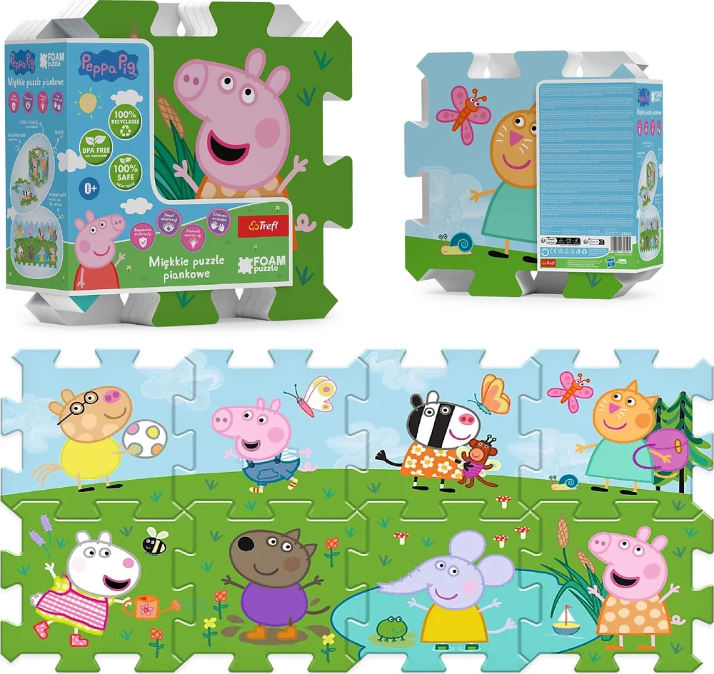 TREFL PEPPA PIG Minkšta dėlionė