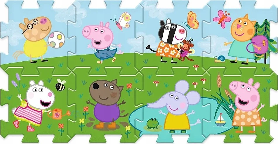 TREFL PEPPA PIG Minkšta dėlionė