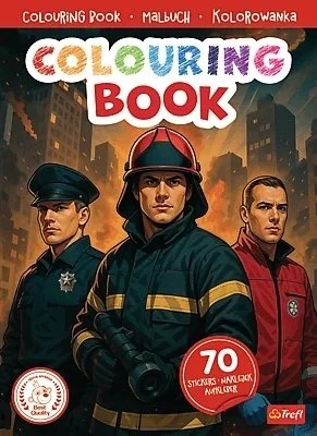 Trefl *****Paslaugų spalvinimo knygelė su lipdukais Ks56831
