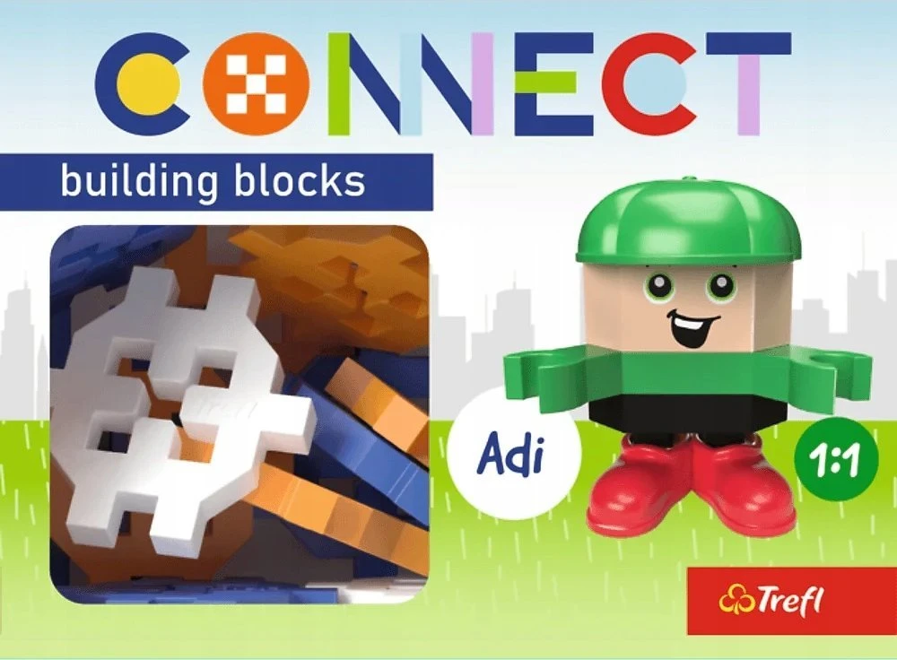 Trefl TREFL Connect Pocket 35 Adi 61981 kaladėlės