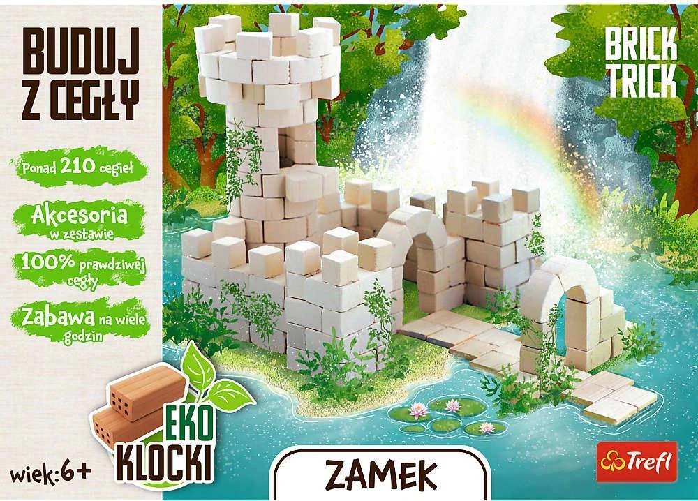 Trefl Trefl Pastatykite plytą EKO Klocki pilis