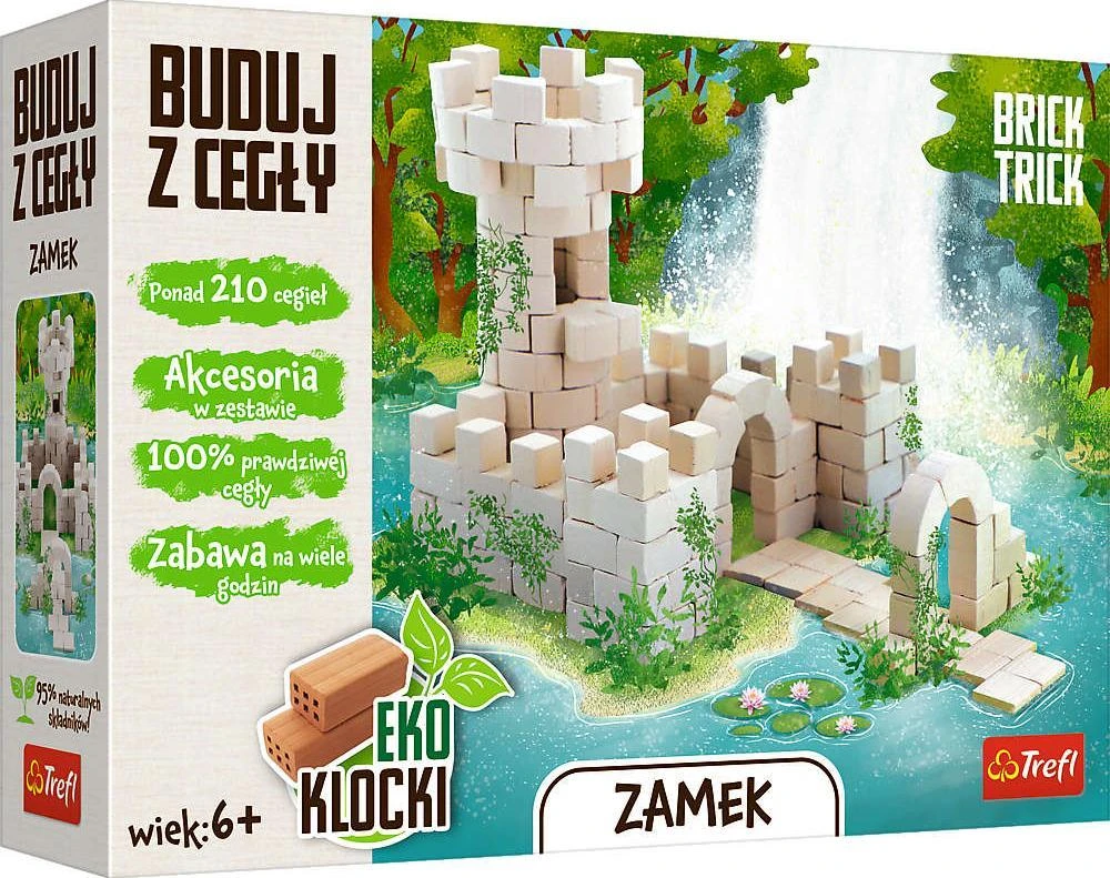 Trefl Trefl Pastatykite plytą EKO Klocki pilis