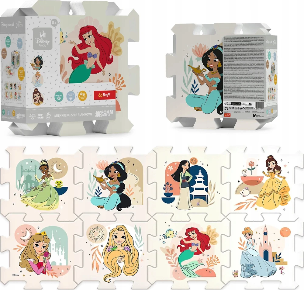 TREFL DISNEY PRINCESS Minkšta dėlionė