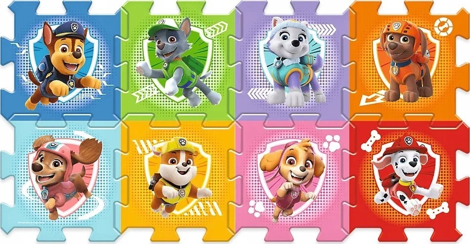 TREFL PAW PATROL Minkšta dėlionė