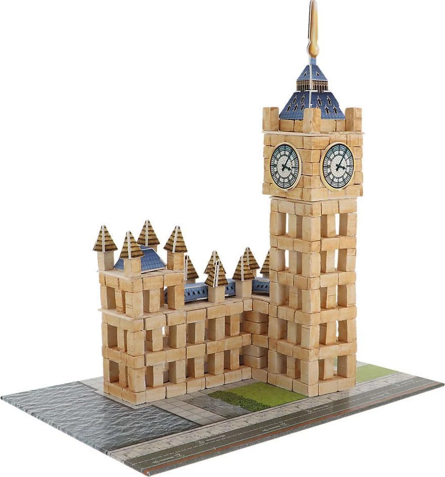 Trefl Rankdarbių rinkinys Brick Trick Big Ben L su plytomis ir medžiu
