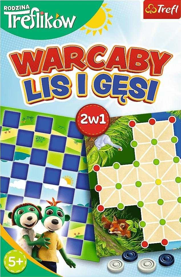 TREFL 02301 Šaškių žaidimas / Lapė ir žąsys - Treflik šeima