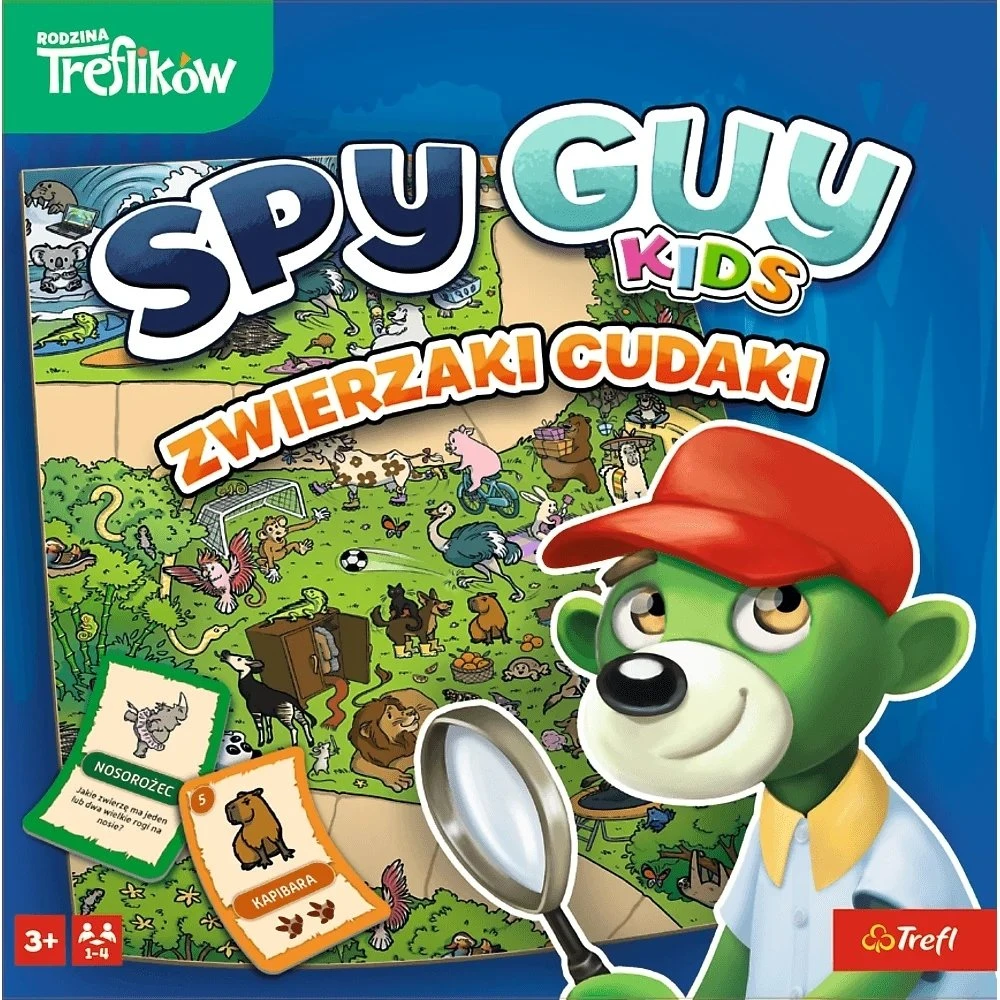 Trefl Žaidimas Spy Guy KIDS Animals Cudaki 03061 8