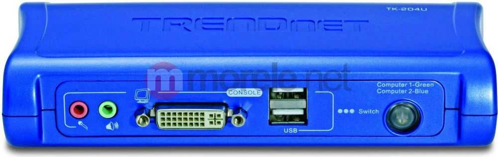 TRENDnet 2 PORT DVI/USB KVM JUNGIKLIŲ RINKINYS (TK-204UK) – Z010051