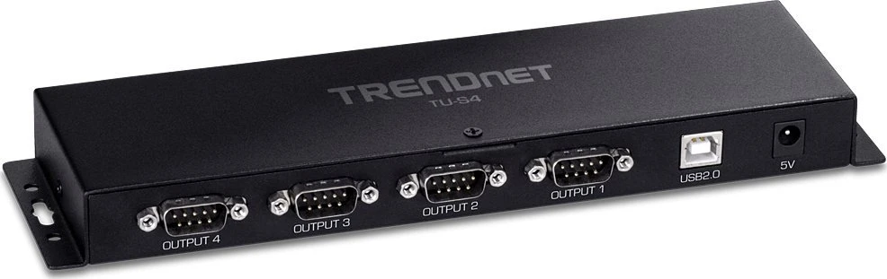 TRENDnet 4 prievadų USB į nuoseklųjį RS232