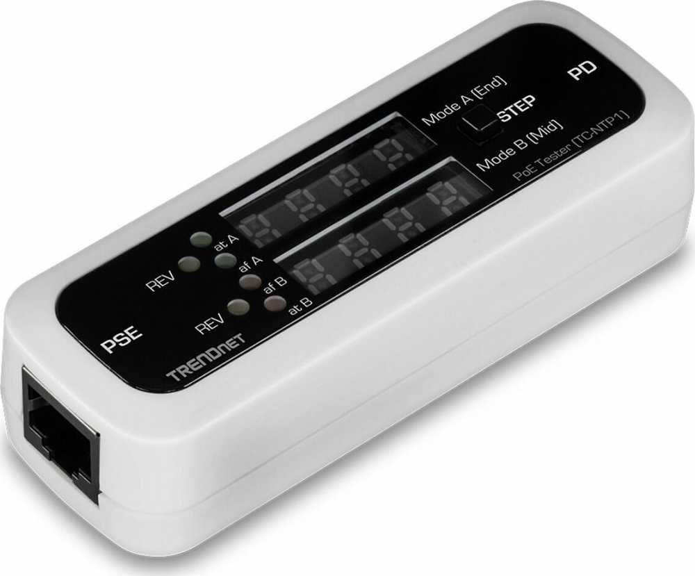 TRENDnet Trendnet TC-NTP1 tinklo analizatorius Juodas