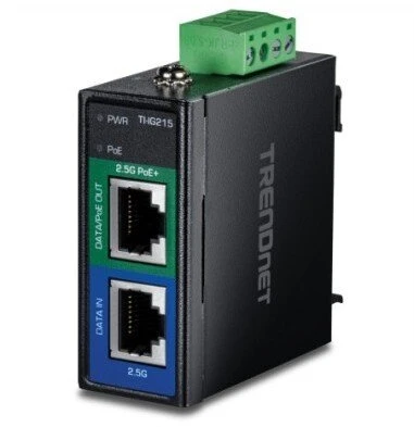 TRENDnet Przemysłowy iniektor TI-IG215 PoE+ 2,5G (21.22.1608)