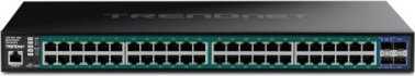 Šakotuvas TRENDnet TRENDnet TPE-3524S 52 prievadų PoE+ jungiklis, Gigabit Web Smart su 10G SFP+ prievadais