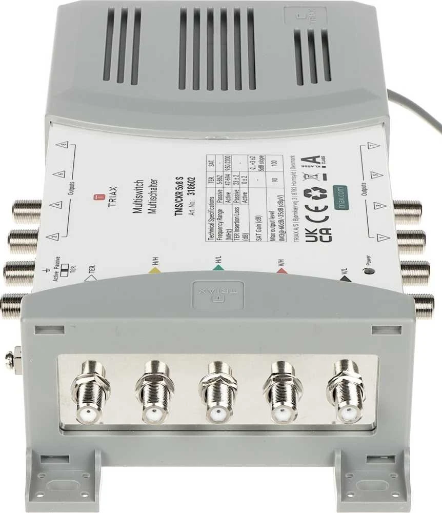 MULTISWITCH TMS-5/8S 5 WEJŚĆ / 8 WYJŚĆ TRIAX