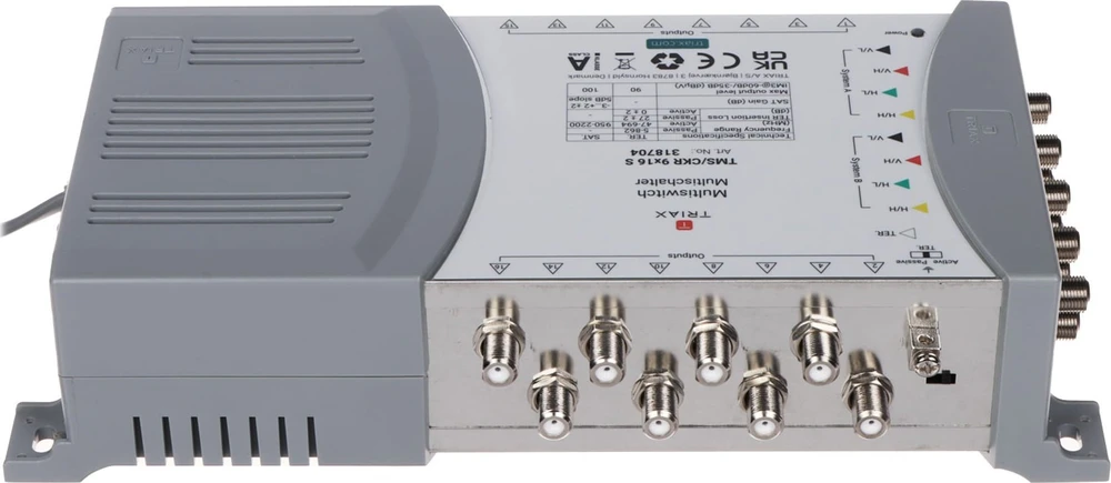 MULTISWITCH TMS-9/16S 9 WEJŚĆ / 16 WYJŚĆ TRIAX