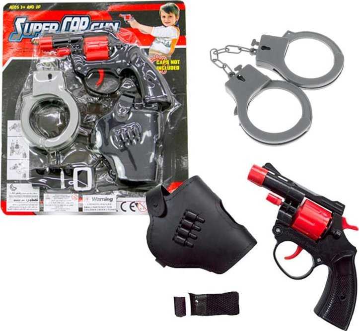 Trifox Pistolet na spłonkę + kajdanki A-0015 97462