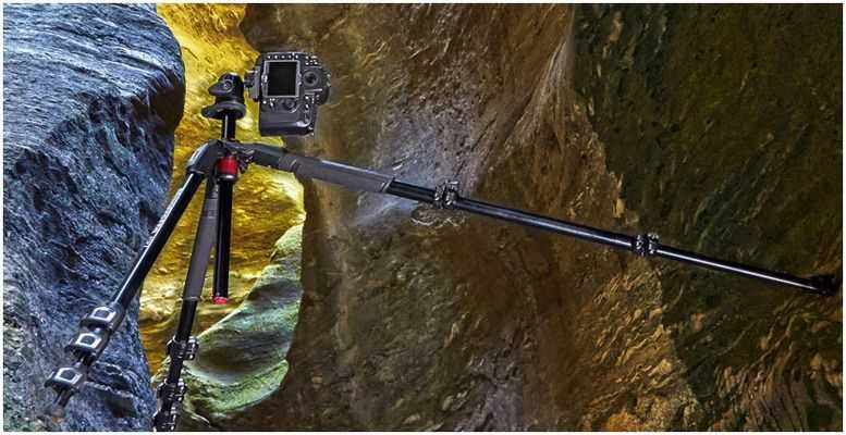 Manfrotto 190XPRO4 su X-Pro 3 krypčių galvute