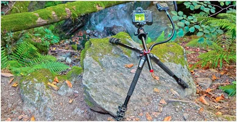 Manfrotto 190XPRO4 su X-Pro 3 krypčių galvute