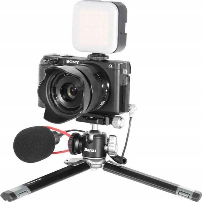 Ulanzi Mt-24 metalinis trikojo Iso pėda + 3D galvutė