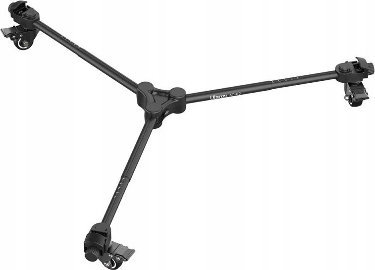 Trikojo Priedas - Ulanzi AT-02 Nešiojama Ritinėlio Pagrindo Plokštė su 360° Ratukais, 20 kg Talpa