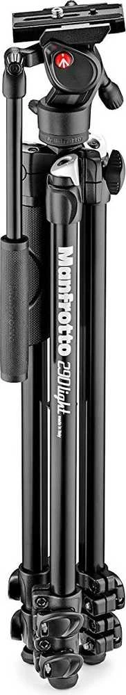 Manfrotto 290 šviesos rinkinys su skysta vaizdo galvute