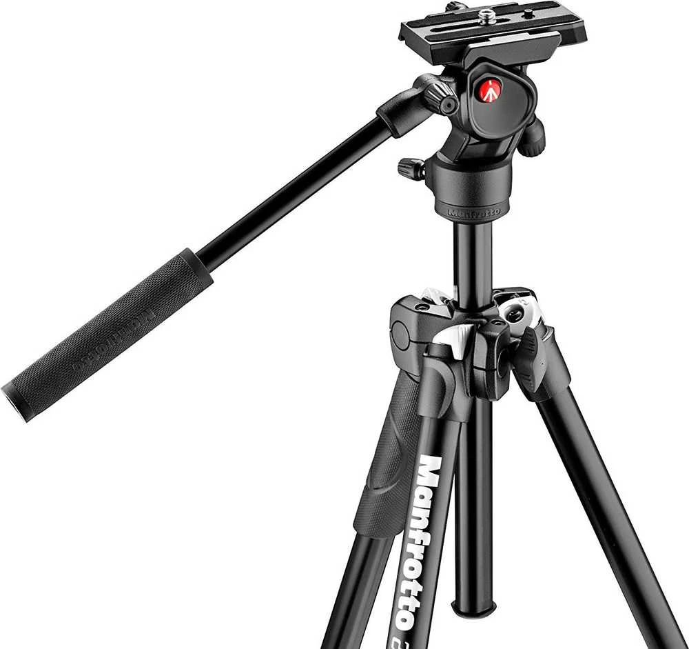 Manfrotto 290 šviesos rinkinys su skysta vaizdo galvute