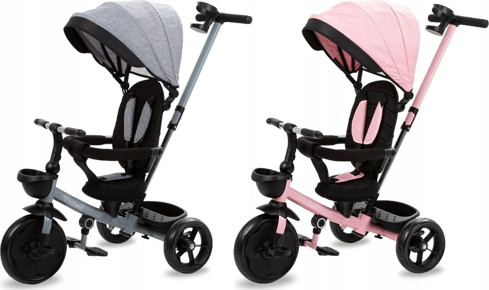Triratukas Kidwell AXEL Titanium Pilkas