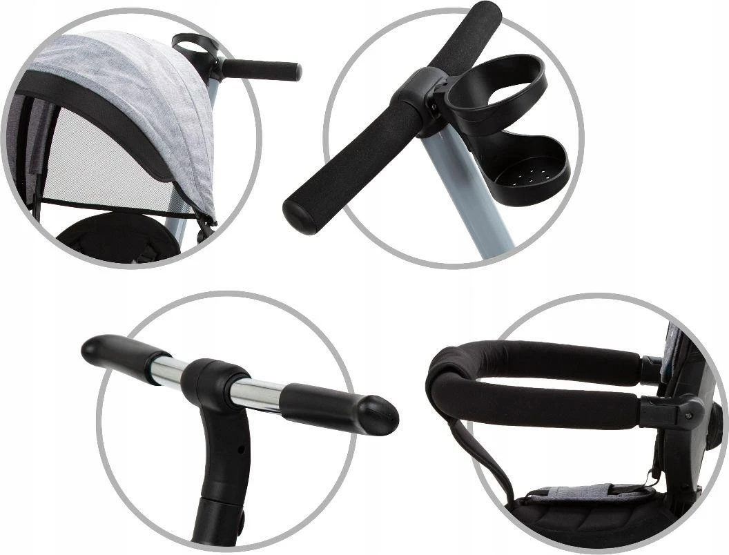 Triratukas Kidwell AXEL Titanium Pilkas